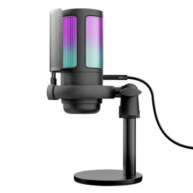 Trust GXT 238 Auron Noir Microphone pour podcast