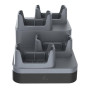 Zebra CRD-WS1X3-4SC-01 mobile device charger Black, Gray AC Indoor
