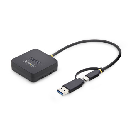 StarTech.com Dock Adaptateur USB-C/USB-A vers M.2 NVMe, 10 Gbps, Lecteur SSD Externe M.2 NVMe Sans Outil, B+M/M-Key