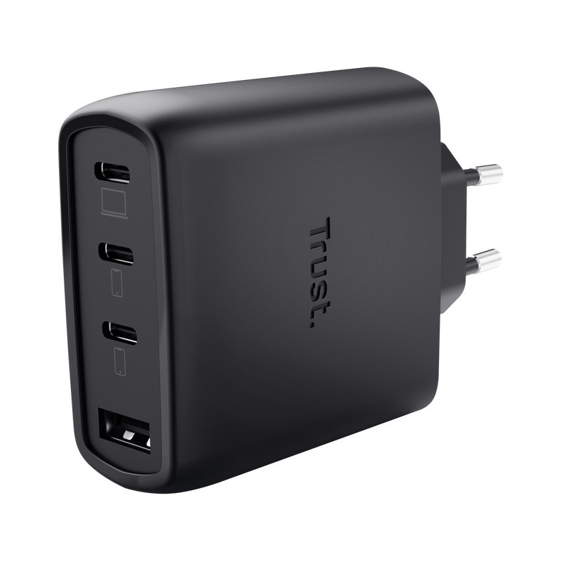 Trust Maxo 65W Universal Black AC Fast charging Indoor