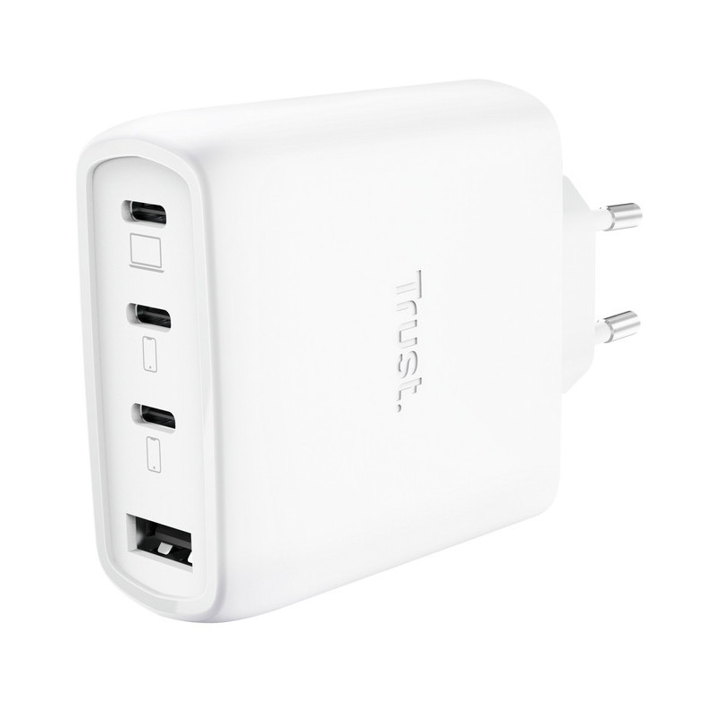 Trust Maxo 65W Universel Blanc Secteur Charge rapide Intérieure