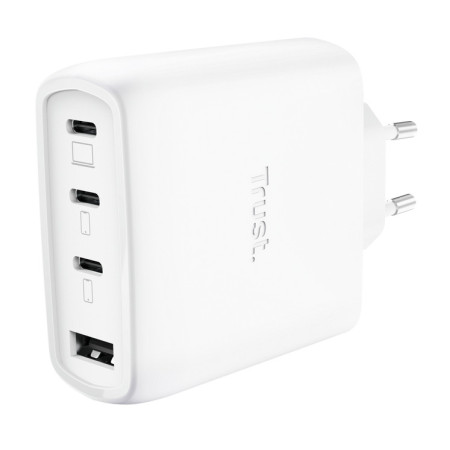 Trust Maxo 65W Universel Blanc Secteur Charge rapide Intérieure