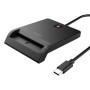 Trust 26253 smart card reader Indoor USB Type-C Black
