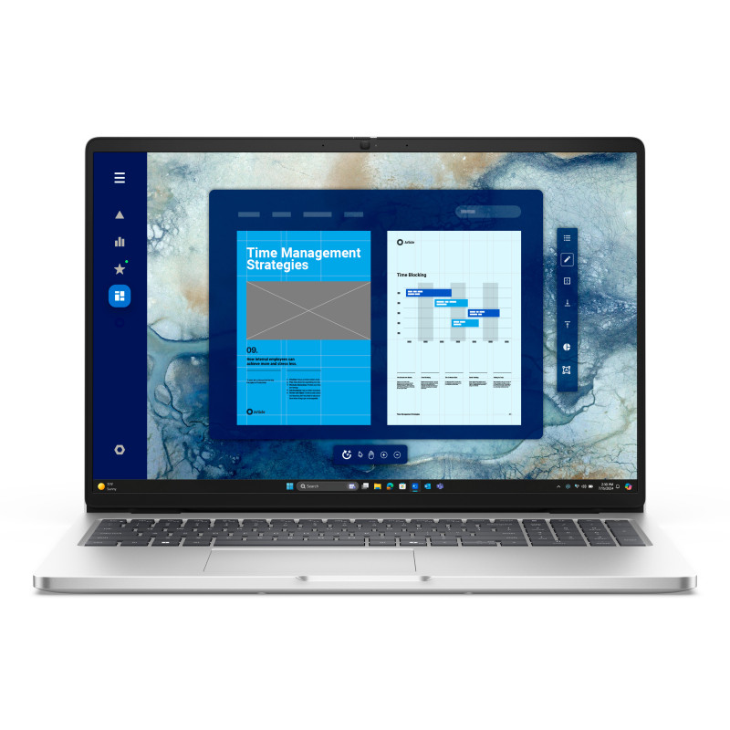 DELL Pro 16 PC16250 Intel Core Ultra 5 235U Laptop 16" Full HD+ 16 GB DDR5-SDRAM 512 GB SSD Wi-Fi 6E (802.11ax) Windows 11 Pro