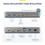 StarTech.com 199UE-USBC-DOCK laptop dock/port replicator Wired USB 3.2 Gen 2 (3.1 Gen 2) Type-C Gray