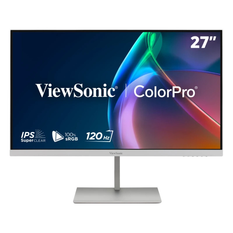 Viewsonic VP Series VP2766-2K-W écran plat de PC 68,6 cm (27") 2560 x 1440 pixels Quad HD LED Blanc, Argent