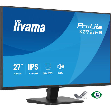 iiyama ProLite X2791HS-B1 computer monitor 27" 1920 x 1080 pixels Full HD LED Black