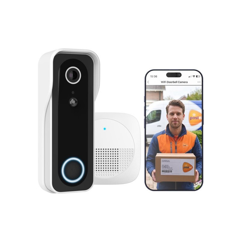 Trust DOORCAM-3000 Black, White