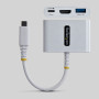 StarTech.com Adaptateur Multiport USB-C vers HDMI avec Charge PD 140W, HDMI 4K 60Hz, Hub USB 5 Gbps, Mini Dock pour MacBook /
