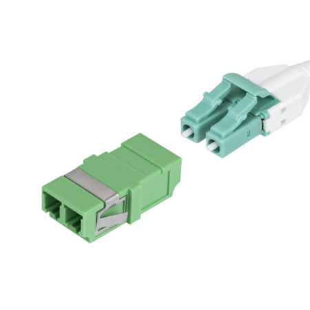 StarTech.com DUPLEXLCAPCNOF fiber optic adapter LC/APC 10 pc(s) Green