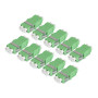StarTech.com DUPLEXLCAPCNOF fiber optic adapter LC/APC 10 pc(s) Green