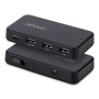 StarTech.com Hub USB-C et USB-A à 4 Ports, 5 Gbps, Auto-Alimenté, Câble Hôte USB-C et USB-A 2 en 1, 1 Port USB-C et 3 Ports