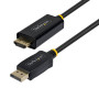 StarTech.com 2M-DP-HDMI-4K60-GR video cable adapter 78.7" (2 m) DisplayPort HDMI Type A (Standard) Black