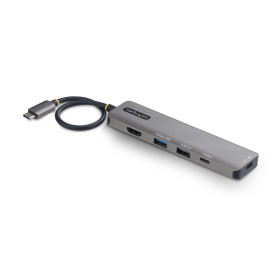 StarTech.com Adaptateur Multiport USB-C vers HDMI avec Charge PD 140W, 4K 60Hz, Hub USB 10 Gbps, Mini Dock Type-C pour MacBook