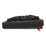 CHERRY K5 PRO TMR COMPACT clavier Gaming USB AZERTY Français Noir, Orange