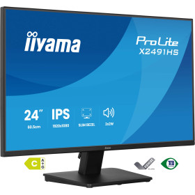 iiyama ProLite X2491HS-B1 computer monitor 23.8" 1920 x 1080 pixels Full HD LCD Black