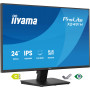 iiyama ProLite X2491H-B1 computer monitor 23.8" 1920 x 1080 pixels Full HD LCD Black