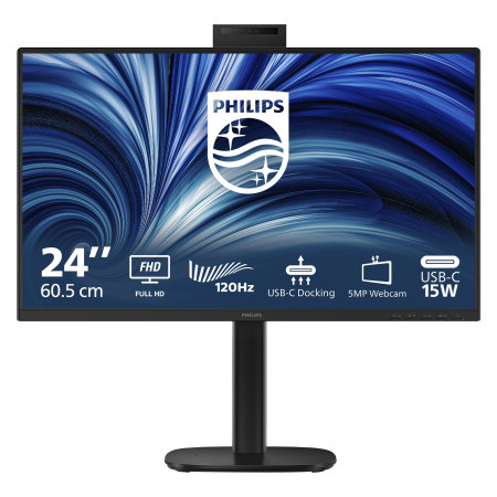 Philips 3000 series 24B2U3301H/00 computer monitor 23.8" 1920 x 1080 pixels Full HD LCD Black