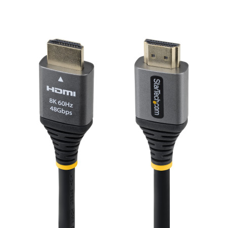 StarTech.com HDMM21V1F HDMI cable 11.8" (0.3 m) HDMI Type A (Standard) Black, Silver
