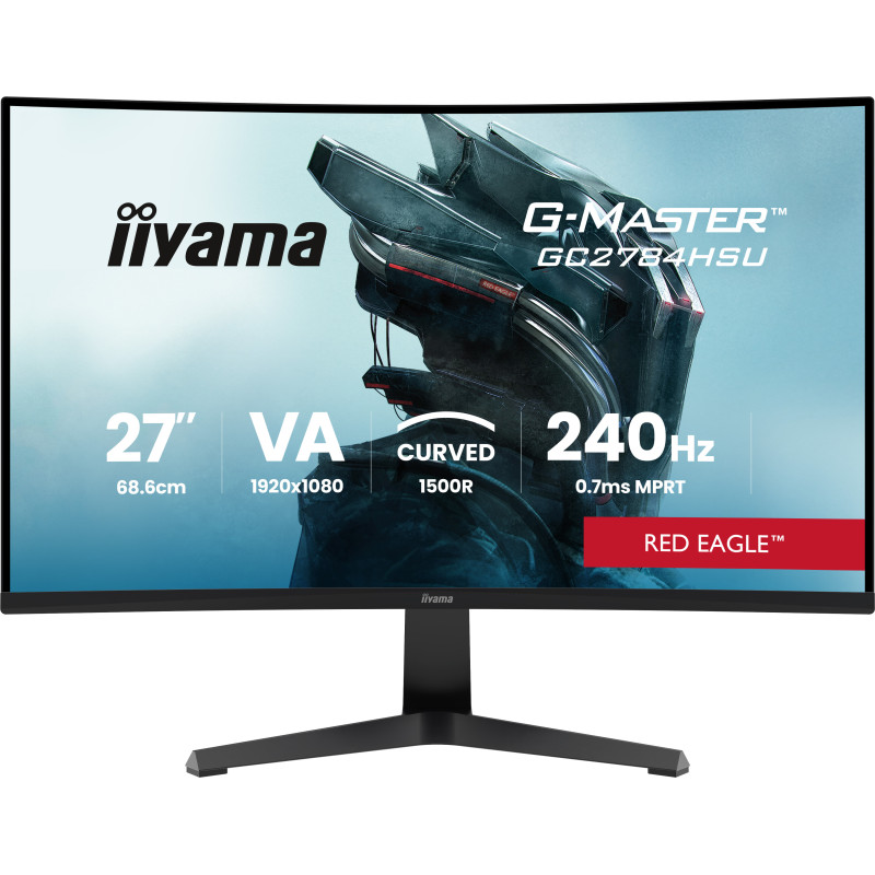 iiyama G-MASTER GC2784HSU-B1 computer monitor 27" 1920 x 1080 pixels Full HD LCD Black