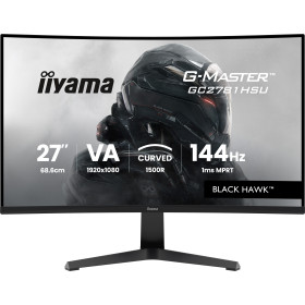 iiyama G-MASTER GC2781HSU-B1 écran plat de PC 68,6 cm (27") 1920 x 1080 pixels Full HD LCD Noir