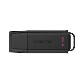 Kingston Technology DataTraveler 64GB Portable USB 3.2 Gen 1 Exodia Black