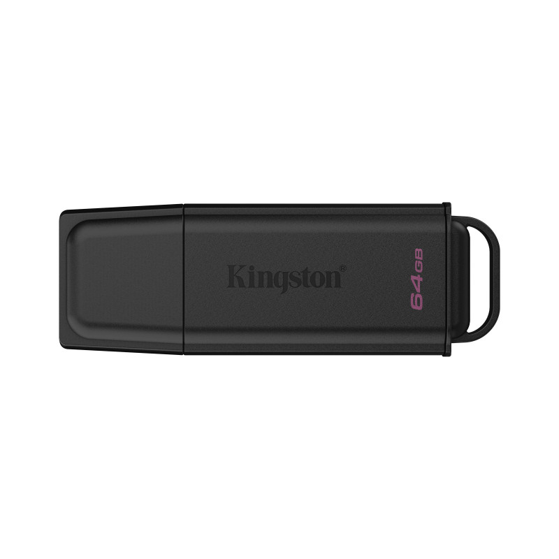Kingston Technology DataTraveler 64GB Portable USB 3.2 Gen 1 Exodia Black