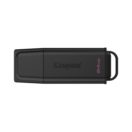 Kingston Technology DataTraveler 64GB Portable USB 3.2 Gen 1 Exodia Black
