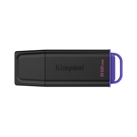 Kingston Technology DataTraveler 512GB Portable USB 3.2 Gen 1 Exodia Black/Purple