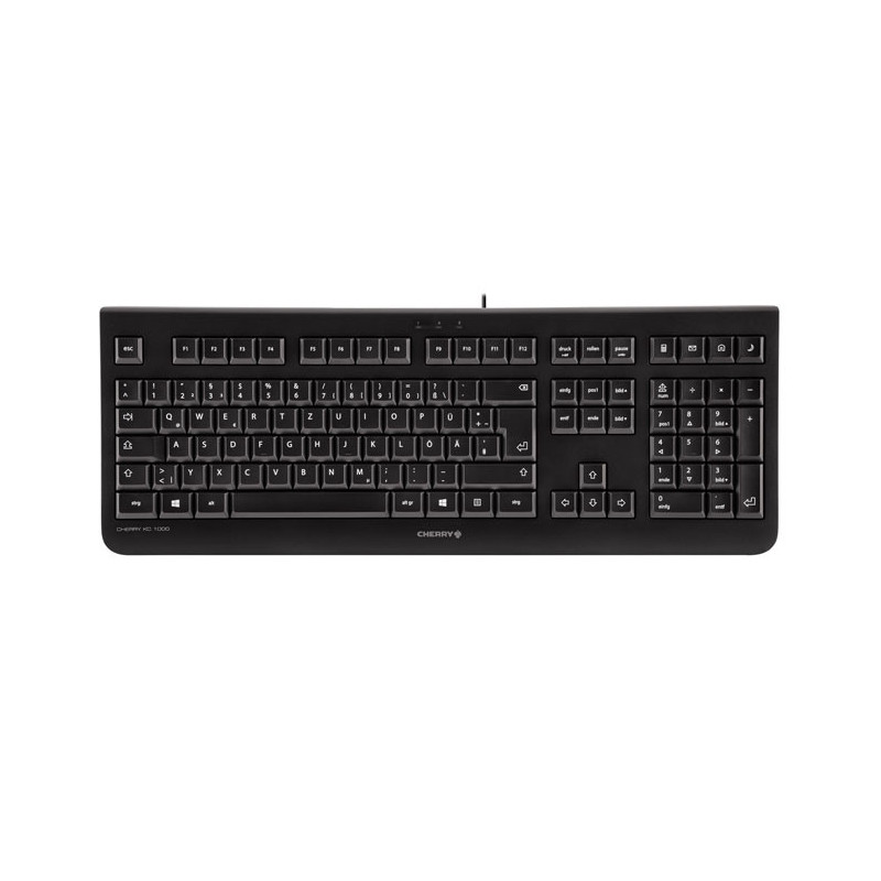 CHERRY KC 1000 keyboard Universal USB QWERTY Italian Black