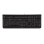 CHERRY KC 1000 keyboard Universal USB QWERTY Italian Black