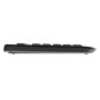 CHERRY DW 3000 clavier Souris incluse Universel RF sans fil QWERTY Anglais américain Noir