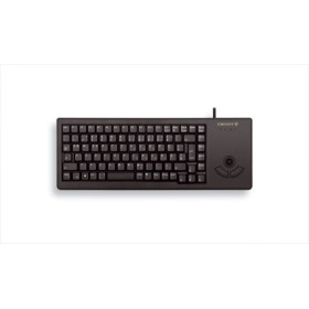 CHERRY XS Trackball keyboard Universal USB QWERTY US English Black