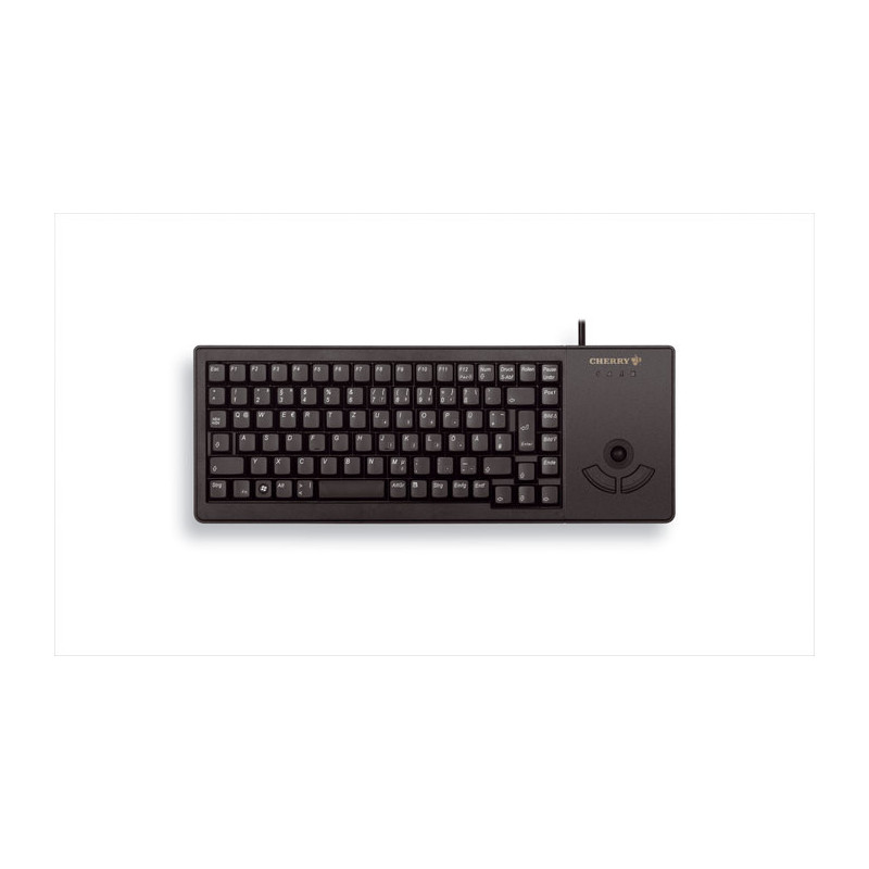 CHERRY XS Trackball clavier Universel USB QWERTY Anglais américain Noir