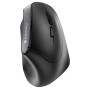 CHERRY MW 4500 Souris ergonomique sans fil, pour droitiers, inclinée à 45°, noir, USB