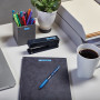 DYMO ® Authentic D1 Labels | Black Print on Blue Tape | 9 mm x 7 m | Self-Adhesive Labels for LabelManager Label Makers | Made