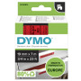 DYMO ® Standard D1 Labeling Tape for LabelManager Label Makers, Black print on Clear tape, 3/8'' W x 23' L, 1 cartridge