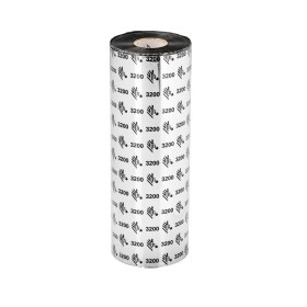 Zebra 3200 Wax/Resin thermal ribbon 17716.5" (450 m) Black