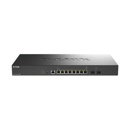 D-Link DXS-1210-10MP/E commutateur réseau Géré L2+ 10G Ethernet (100/1000/10000) Connexion Ethernet, supportant l'alimentation