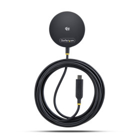StarTech.com 1PB-WIRELESS-CHARGER mobile device charger Smartphone Black USB Wireless charging Indoor