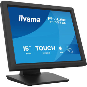 iiyama ProLite T1531SR-B2S computer monitor 15" 1024 x 768 pixels XGA Touchscreen Tabletop Black