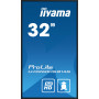 iiyama LH3260HS-B1AG Écran d'affichage dynamique Carte A numérique 80 cm (31.5") LED Wifi 500 cd/m² Full HD Noir Intégré dans