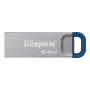 Kingston Technology DataTraveler Kyson USB flash drive 64 GB USB Type-A 3.2 Gen 1 (3.1 Gen 1) Stainless steel