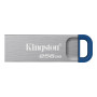 Kingston Technology DataTraveler Kyson USB flash drive 256 GB USB Type-A 3.2 Gen 1 (3.1 Gen 1) Stainless steel