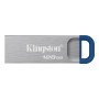 Kingston Technology DataTraveler Kyson USB flash drive 128 GB USB Type-A 3.2 Gen 1 (3.1 Gen 1) Stainless steel