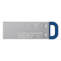 Kingston Technology DataTraveler Kyson USB flash drive 128 GB USB Type-A 3.2 Gen 1 (3.1 Gen 1) Stainless steel