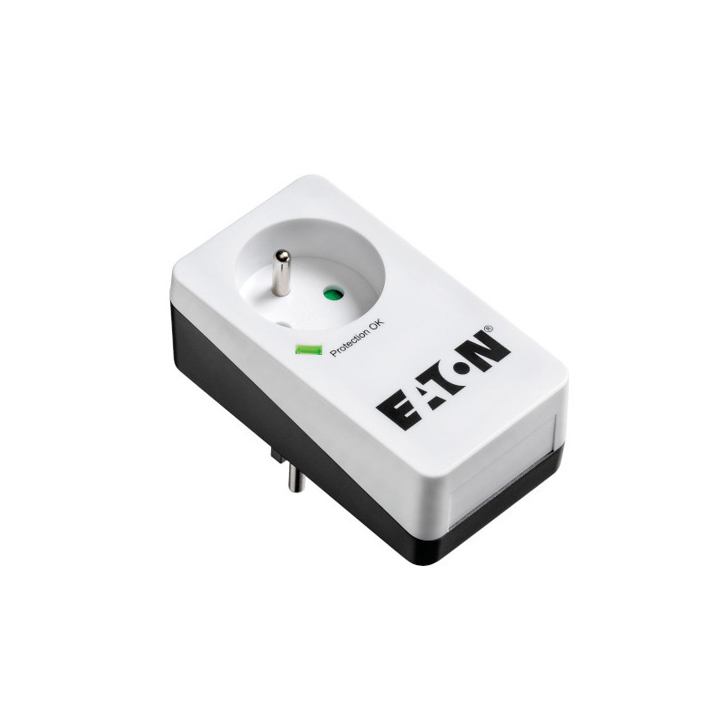 Eaton PB1F surge protector Black, White 1 AC outlet(s) 220 - 250 V