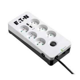 Eaton PB6TUF surge protector Black, White 6 AC outlet(s) 220 - 250 V 59.1" (1.5 m)