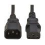 Eaton P004-02M-EU power cable Black 78.7" (2 m) IEC C13 IEC C14