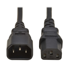 Eaton P004-02M-EU power cable Black 78.7" (2 m) IEC C13 IEC C14
